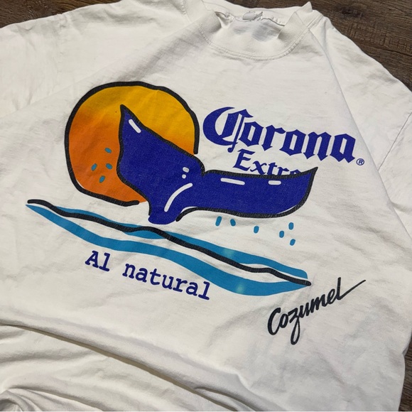 Vintage‎ 90s Corona Beer T Shirt - Picture 2 of 4